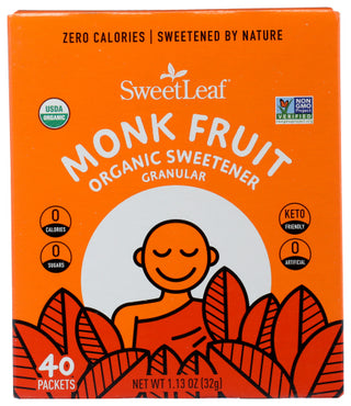 Sweetleaf Monk Fruit Powder 40ct