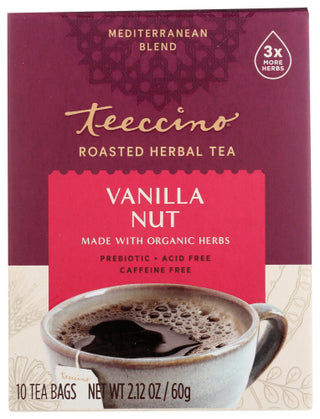 Teeccino Tea Vanilla Nut Snglsrv