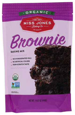 Miss Jones Baking Co Mix Brownie Org