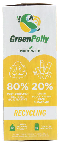 Biobag Bags Recycling Clear 20ct