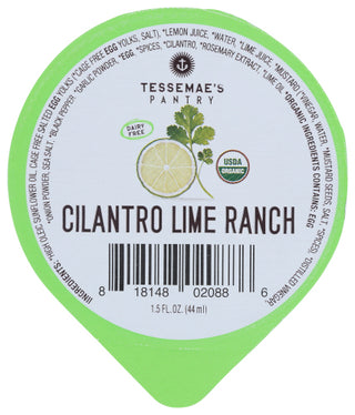 Tessemaes Dip Cilantro Lime 6pk