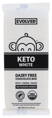 Evolved Chocolate Bar White Keto