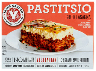Yayas Garden Entree Pastitsio