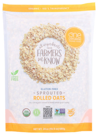 One Degree Oats Rolled Sprouted