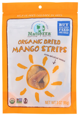 Natierra Strips Mango Dried Org