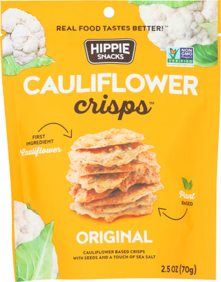 Hippie Snacks Crisps Cauliflower Orig