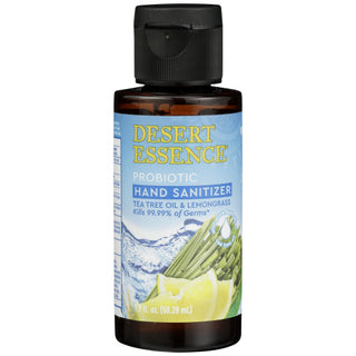 Desert Essence Sanitizer Hand Prbt Lmn T