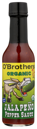 O Brothers Hot Sauce Jalapeno Org