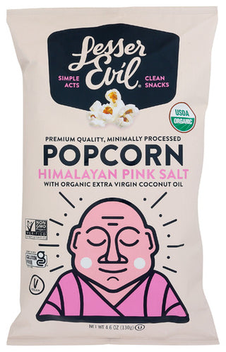 Lesser Evil Popcorn Hymly Pink Org