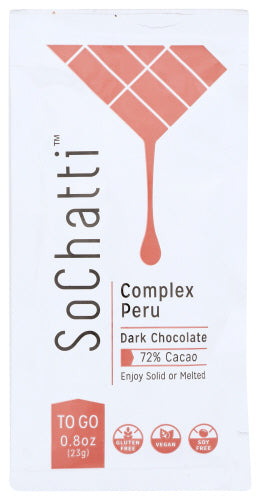 Sochatti Chocolate Bar Dark Peru