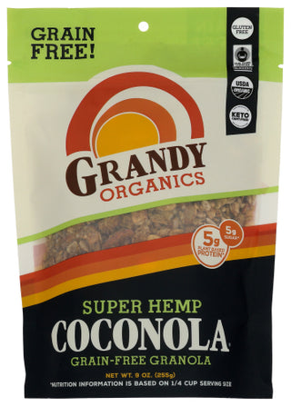Grandy Oats Coconola Super Hemp Blend Org