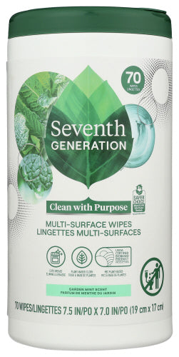 Seventh Generation Wipe Multisurface Mint
