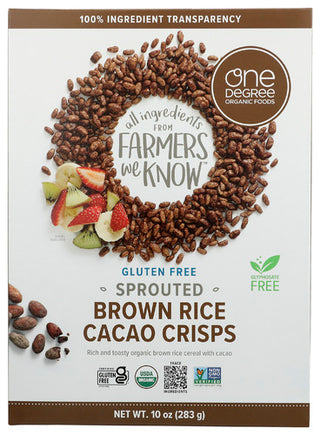 One Degree Cereal Rice Cacao Crisp B