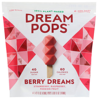 Dream Pops Bar Berry Dreams 4pk