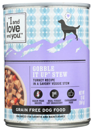 I&love&you Dog Food Can Gobble It Up Stew