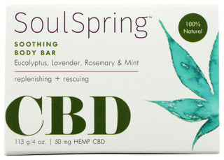 Soulspring Bar Body Cbd 50mg