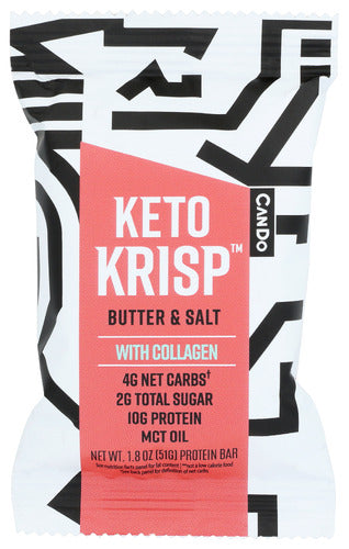 Keto Krisp Bar Butter & Salt W/coll