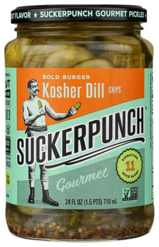Suckerpunch Pickle Chips  Dill