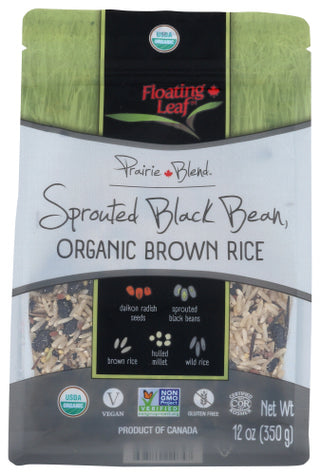 Floating Leaf Rice Brn Blkbn Sprtd Org