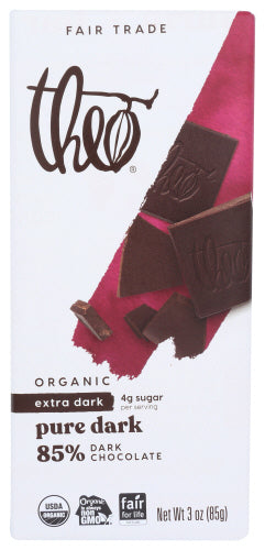 Theo Chocolate Choc Bar Drk 85%