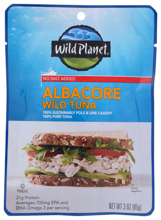 Wild Planet Pouch Albacore Wild Ns