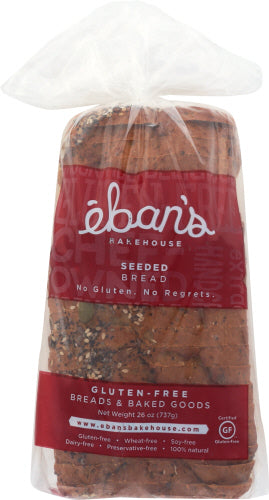 Ebans Bakehouse Bread Loaves Seeded Gf