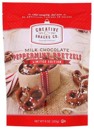 Creative Snacks Pretzel Ygrt Mlk Choc Pep