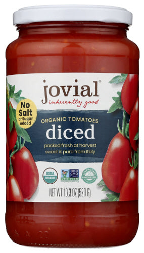 Jovial Tomato Diced Org