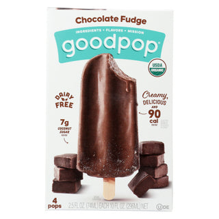 Goodpops Bar 4ct Chocolate Fudge