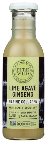 Purewild Co Drink Collagen Lime Agave