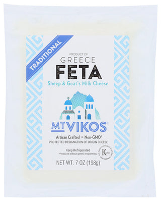 Mt Vikos Cheese Feta Trdnl Portion