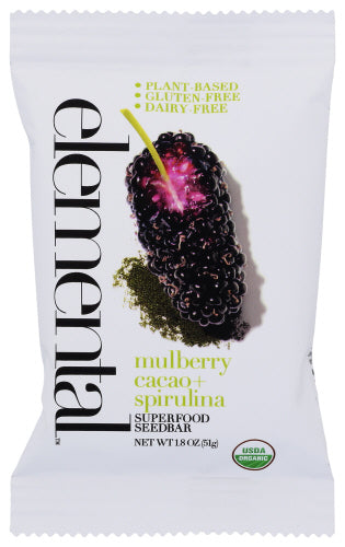 Elemental Bar Mlbry Cacao Spir Org