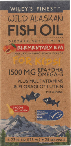 Wileys Finest Fish Oil Elementary Epa