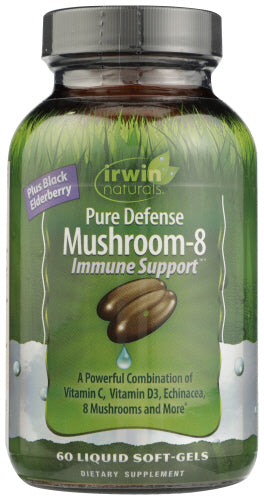 Irwin Naturals Immune Mushroom-8 Defense