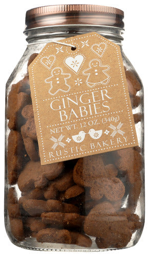 Rustic Bakery Cookie Mini Gngrbrd Jar