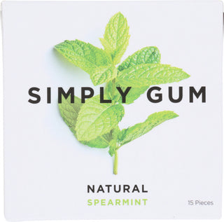 Simplygum Gum Natural Spearmint
