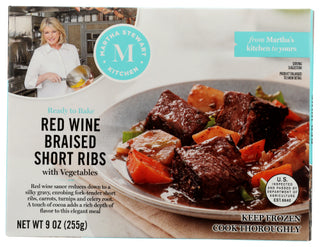 Martha Stewart Kitchen Short Ribs Brsd Red Wine