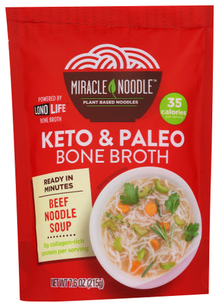 Miracle Noodle Soup Beef Bone Broth