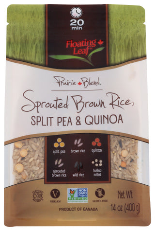 Floating Leaf Rice Brwn Splt Pea Quinoa