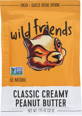 Wild Friends Peanut Btr Packets Creamy