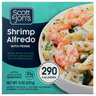 Scott And Jons Bowl Shrimp Pasta Alfredo