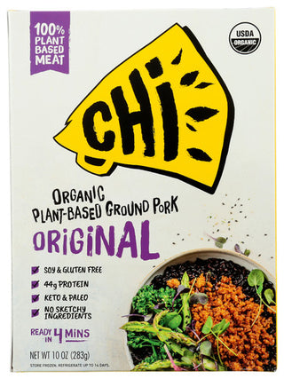 Chi Foods Pork Grnd Plntbsd Orgnl