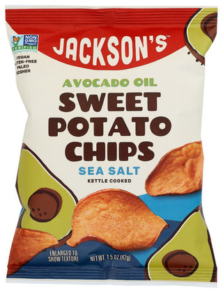 Jacksons Chips Chips Swt Pot Sea Salt