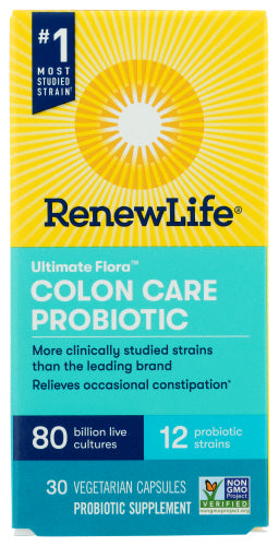 Renew Life Probiotic 80b Colon Care