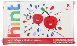 Hint Water Infsd Chry Kids 8pk