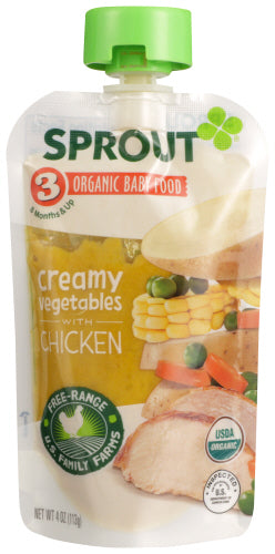Sprout Vegetables & Chicken