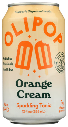 Olipop Tonic Orange Cream