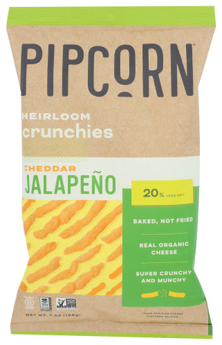 Pipcorn Crunchies Chdr Jalapeno