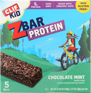 Clif Kid Zbar 5ct Prtn Choc Mint