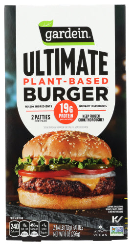 Gardein Burger Plant Based